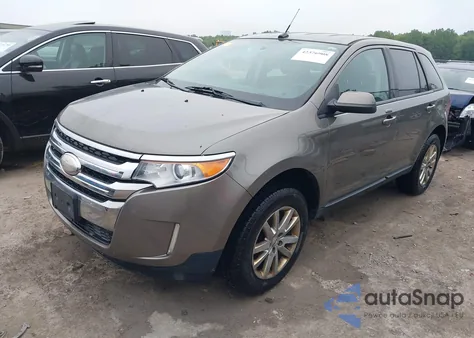 2013 Ford Edge Sel из США, поврежденный, VIN 2FMDK4JC4DBC65225
